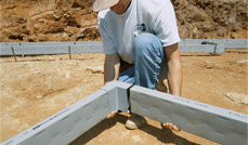CertainTeed Form-A-Drain foundation footing and drainage system